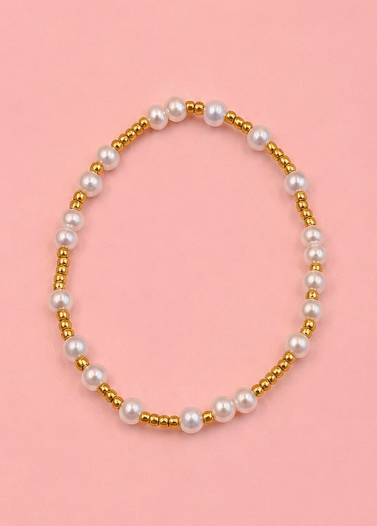 Double pearl bracelet