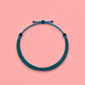 Teal and blue pura vida bracelet